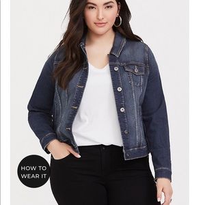 Torrid jean jacket